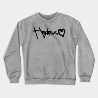 Hydrus Heart Graffiti Crewneck Sweatshirt